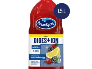 Ocean Spray® Digestion Cranberry Blackberry Lemon Flavored Juice Drink, 50.7 Fl Oz Bottle